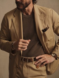 Khaki Tropic Twill Carry-On Jacket